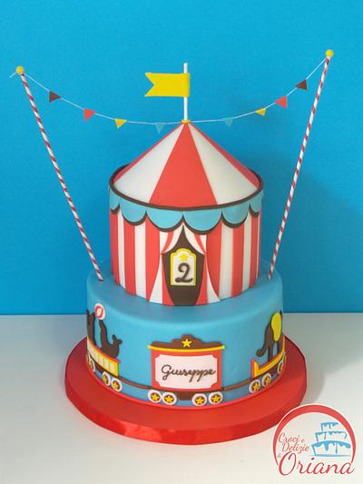 Circus cake - Cake by Oriana Orioli 