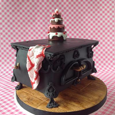 Iron stove cake - Cake by sonjashobbybaking