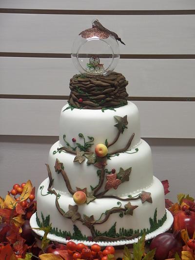 Atumn Owls - Cake by The Vintage Baker