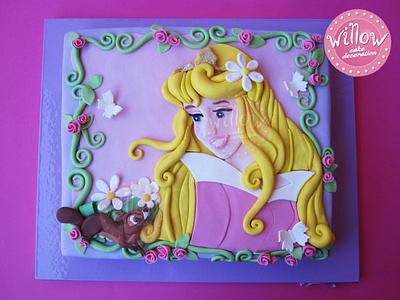 Princess Aurora - Cake by Willow cake decorations