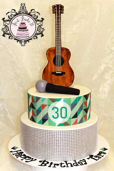 Musical Bling - Cake by JustBakeIt