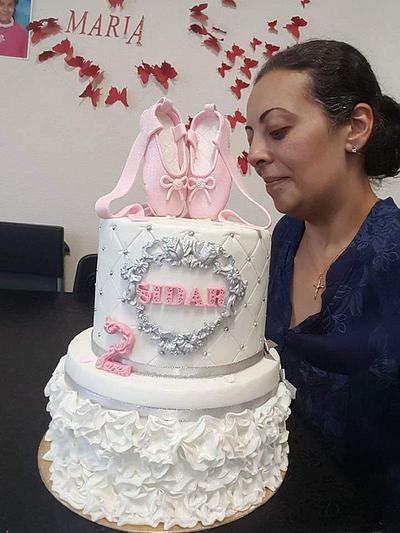 ballerina cake  - Cake by Ofmia 