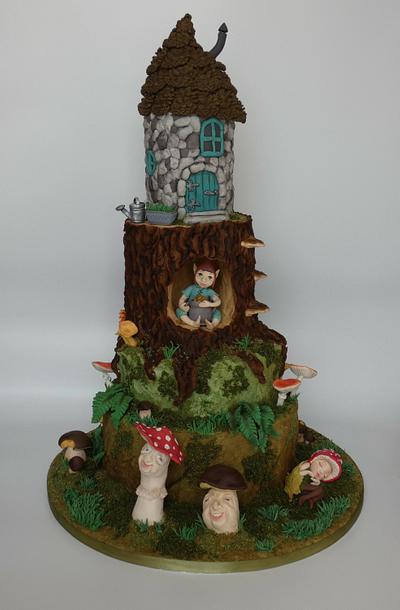 Fairy forest  - Cake by Olina Wolfs