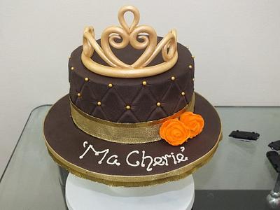 Royal brown :) - Cake by Valory