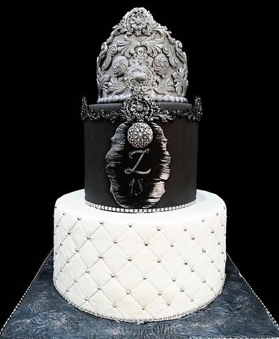 Tort z korona  - Cake by Beata