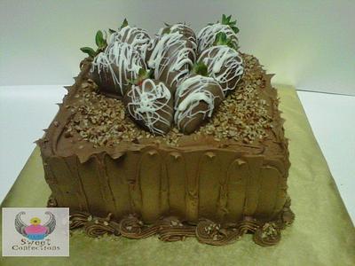 Chocolate Grooms Cake - Cake by Angelica