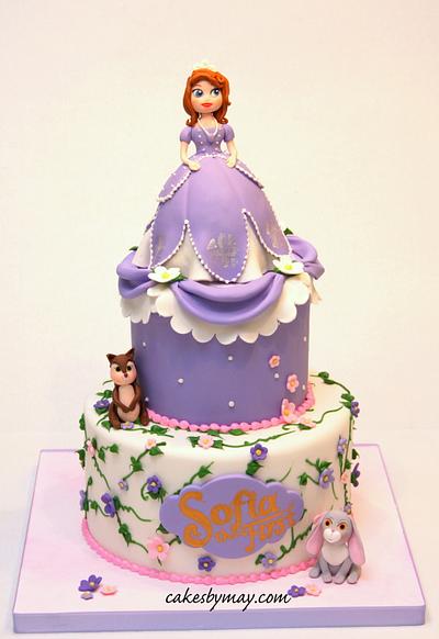 Sofia the First - Cake by Cakes by Maylene