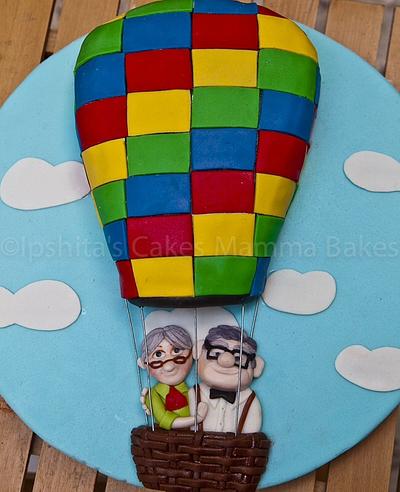 Up up and away - Cake by The Hot Pink Cake Studio by Ipshita