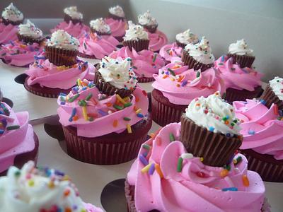 Cupcakes on Cupcakes theme - Cake by Cakery Creation Liz Huber