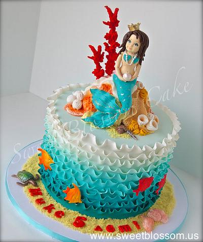Mermaid cake - Cake by Tatyana