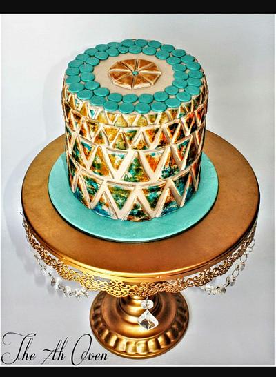 Geometric pattern - Cake by Prabjoth