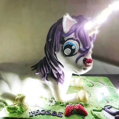 Unicorn cake - Cake by Ashlei Samuels
