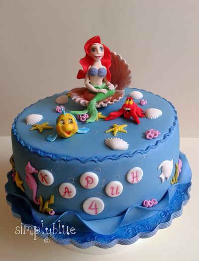 Ariel cake - Cake by simplyblue