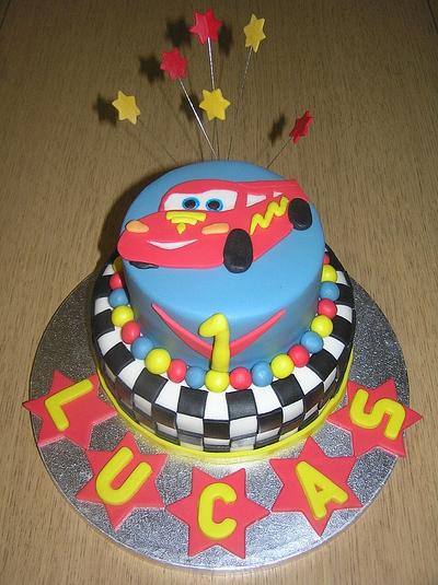 Cars Cake  - Cake by Barbora Cakes