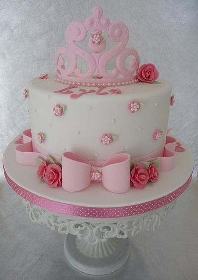 Shabby Chic Birthday Cake - Cake by Deborah