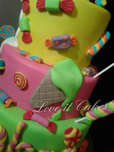 candy cake - Cake by Love it cakes