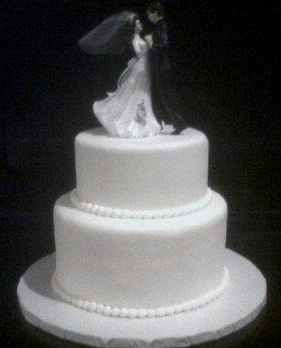 Simple Wedding - Cake by Michelle