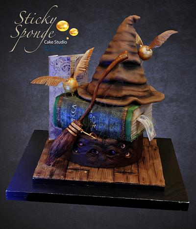 Harry Potter Birthday cake - Cake by Sticky Sponge Cake Studio