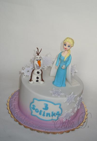Frozen - Cake by Derika