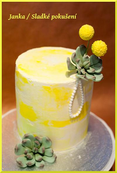 Simply yellow - Cake by Janka / Sladke pokuseni