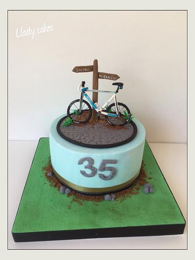 Cake for biker - Cake by Llady
