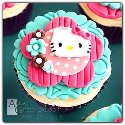 Hello kitty cupcakes - Cake by The hobby baker 