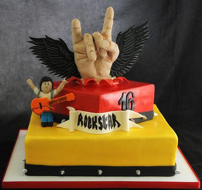 Rock Star Cake - Cake by Orlando Leon