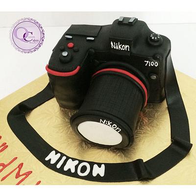 nikon camera cake - Cake by May 