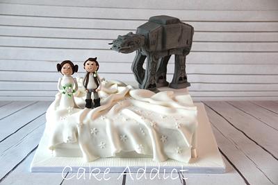 Star Wars Wedding cake - Cake by Cake Addict