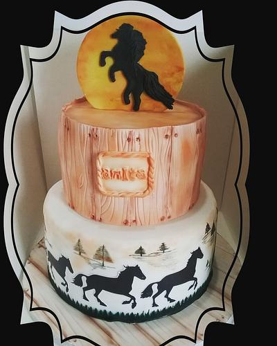 Horse cake - Cake by Michela CAKE ART