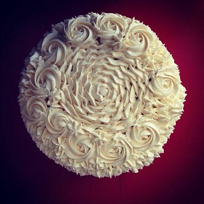 Floral buttercream cake  - Cake by Sahar Latheef