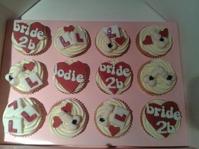 Hen party cupcakes - Cake by Lou Lou's Cakes