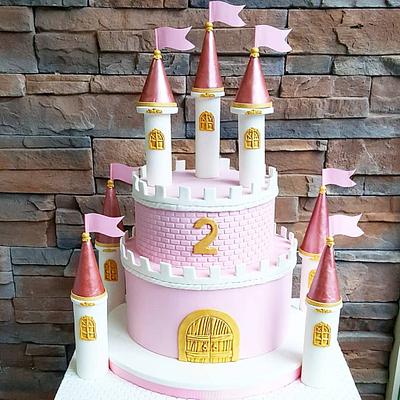 Princess Castle - Cake by Mora Cakes&More
