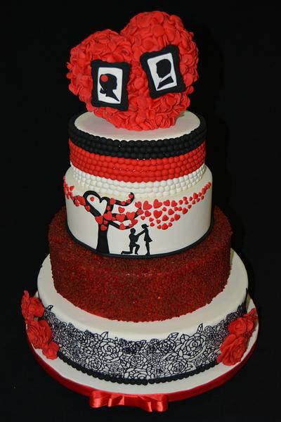 Wedding cake - Cake by Doces Tentações