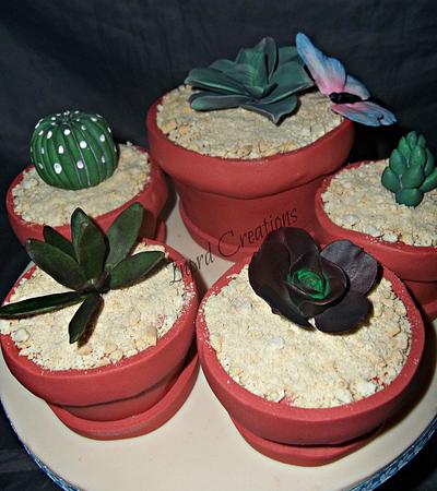 Collection of Cactus - Cake by Willene Clair Venter