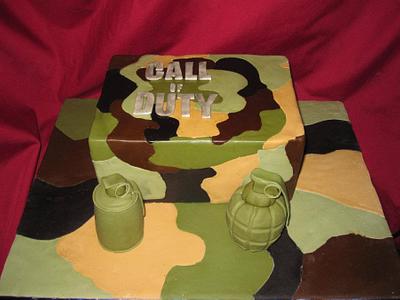 Call of Duty - Cake by Cakes and Cupcakes by Monika