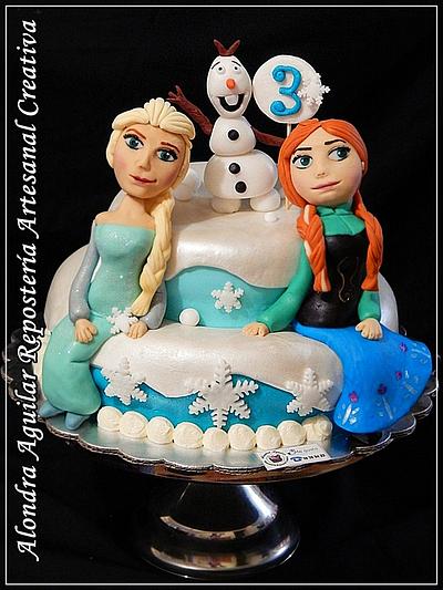 My Frozen Cake - Cake by Alondra Aguilar