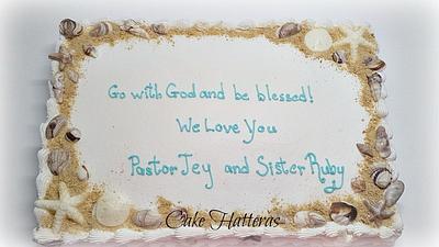Farewell Pastor - Cake by Donna Tokazowski- Cake Hatteras, Martinsburg WV