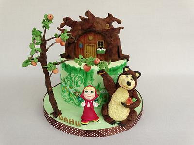 Masha and the Bear - Cake by Diana
