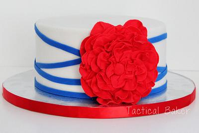 Patriotic Cake - Cake by CeCe