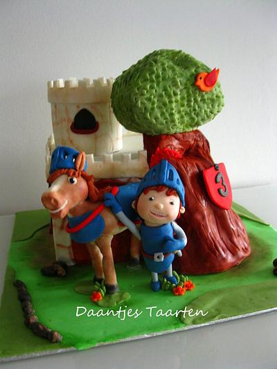 Mike the knight - Cake by Daantje