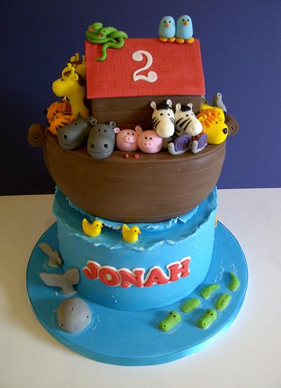 Jonah's Ark - Cake by CakeyCake