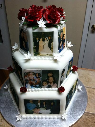 Anniversary cake - Cake by Tetyana