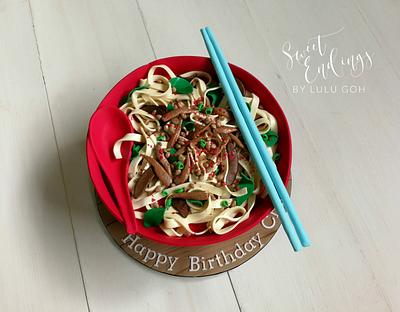 Chilli Noodle - Cake by Lulu Goh