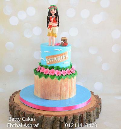 Moana Cake  - Cake by BettyCakesEbthal 