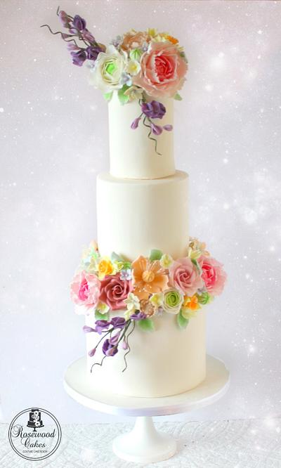 Spring Wildflowers - Cake by Rosewood Cakes