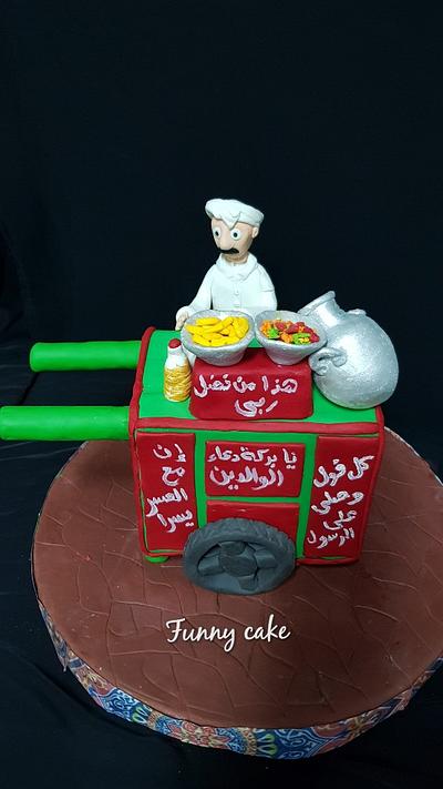 Egyptian bean's cart - Cake by Hala Heikal