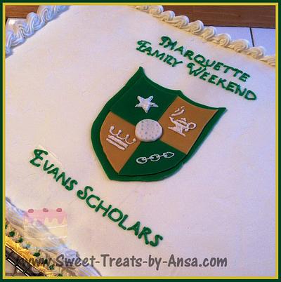 Chick Evans Scholar cake - Cake by Ansa
