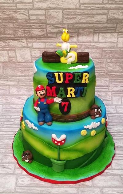 Super Mario cake - Cake by Rositsa Lipovanska