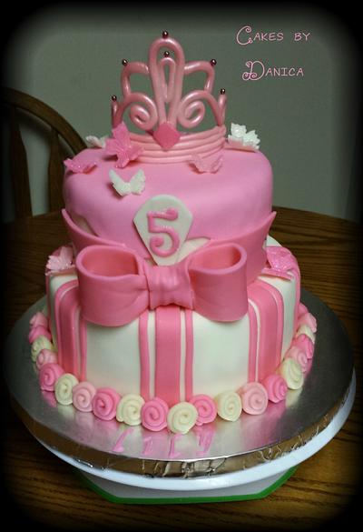 Princess Butterfly Cake - Cake by Chittenango Cakes